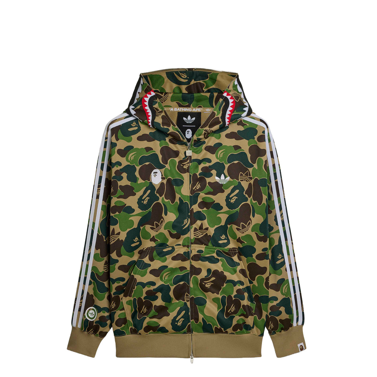 ADIDAS ORIGINALS x BAPE SHARK TRACK HOODIE