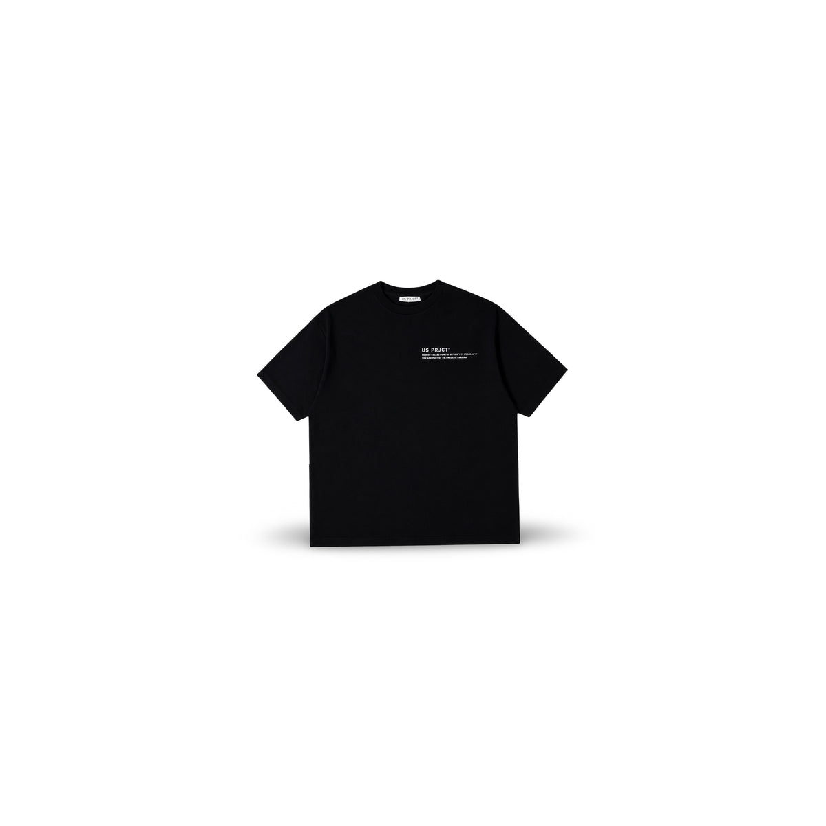 US PRJCT®️ LOGO T-SHIRT BLACK
