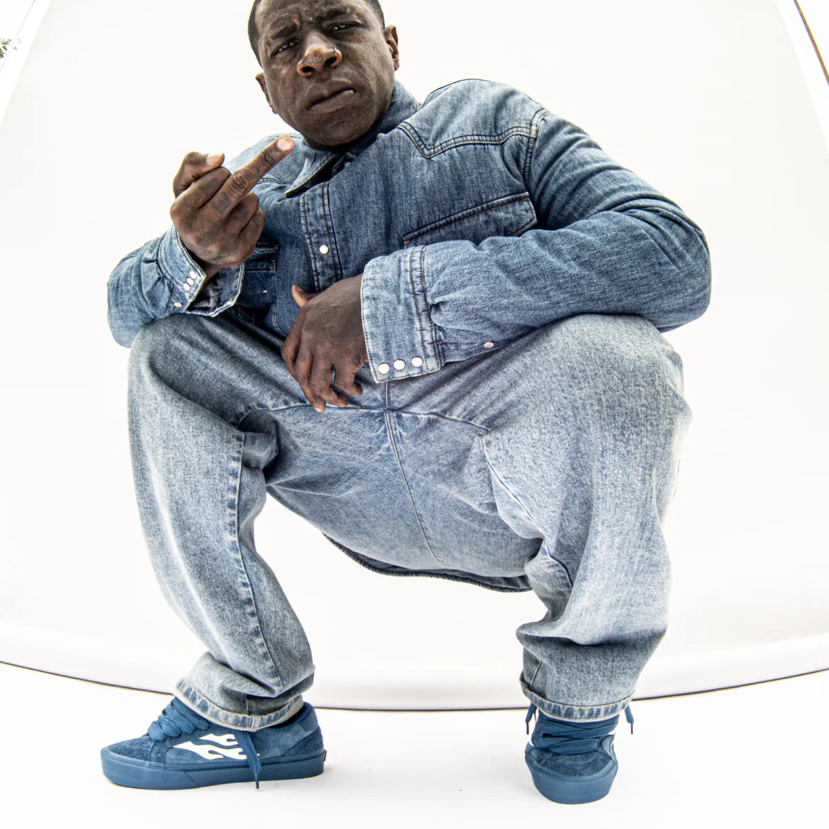 STRAYE LOGAN PUFF BLUE CRIPTO