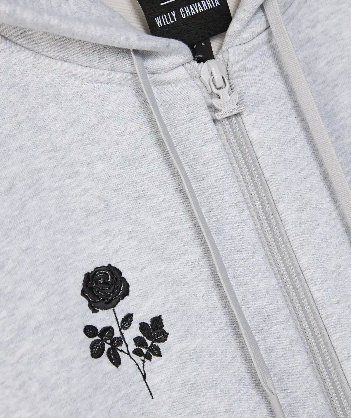 ADIDAS ORIGINALS x WILLY CHAVARRIA FULL ZIP LOGO HOODIE