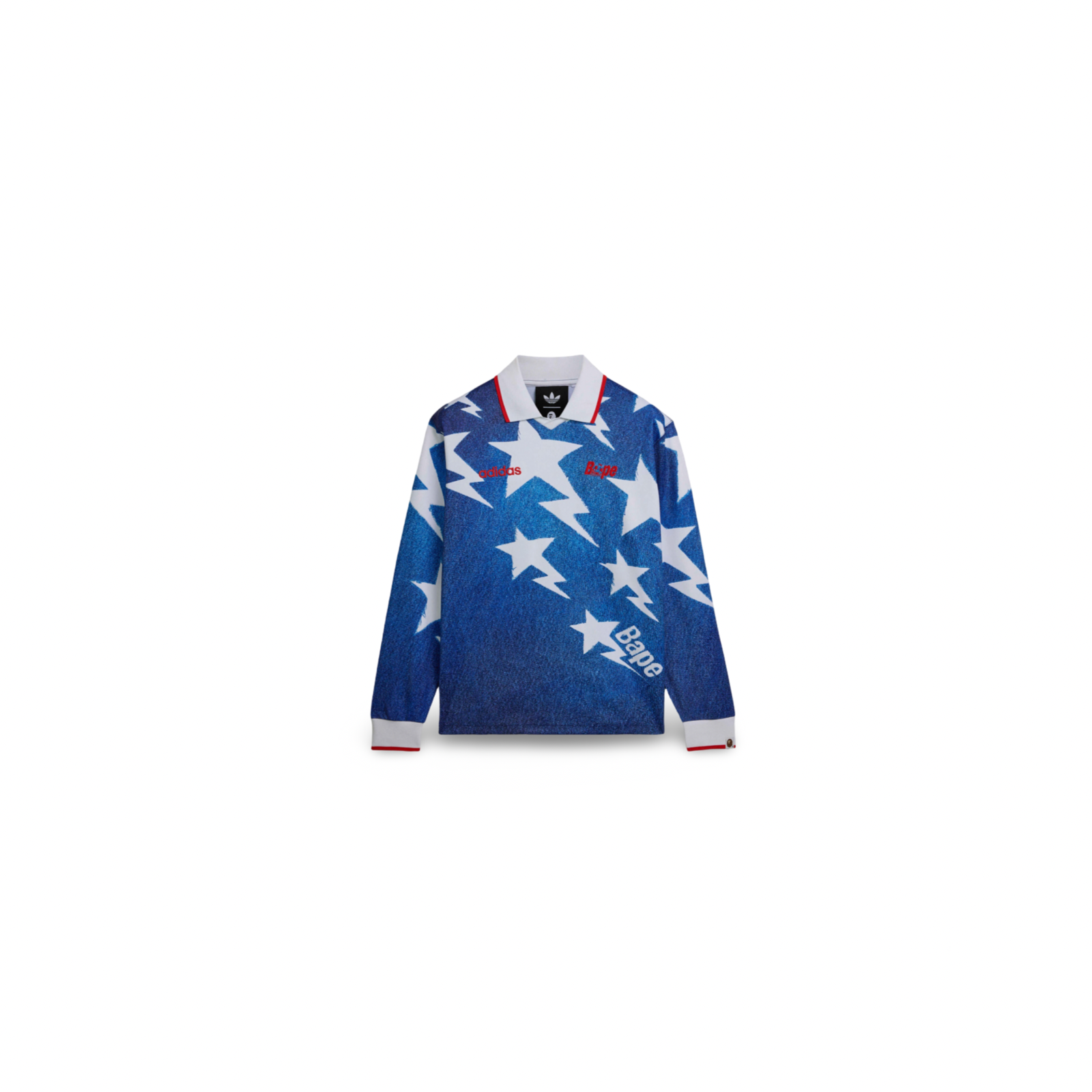 ADIDAS ORIGINALS x BAPE JERSEY LSL STAR - LUST PANAMA