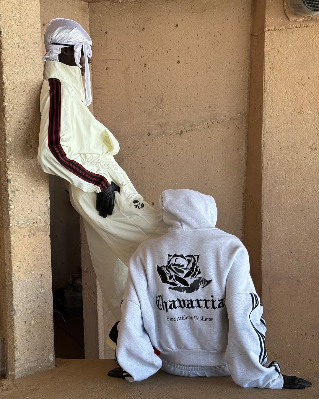 ADIDAS ORIGINALS x WILLY CHAVARRIA FULL ZIP LOGO HOODIE - LUST PANAMA