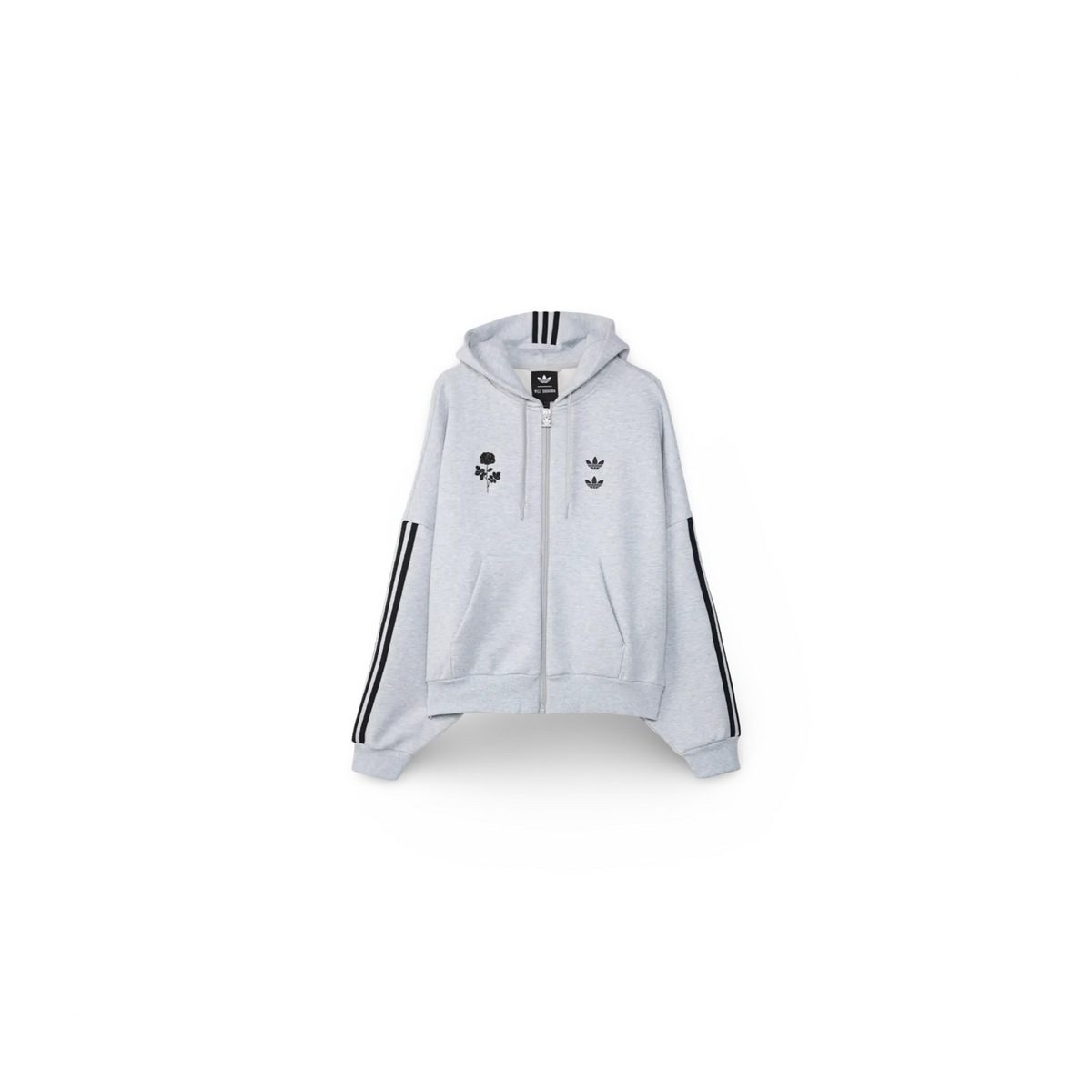 ADIDAS ORIGINALS x WILLY CHAVARRIA FULL ZIP LOGO HOODIE