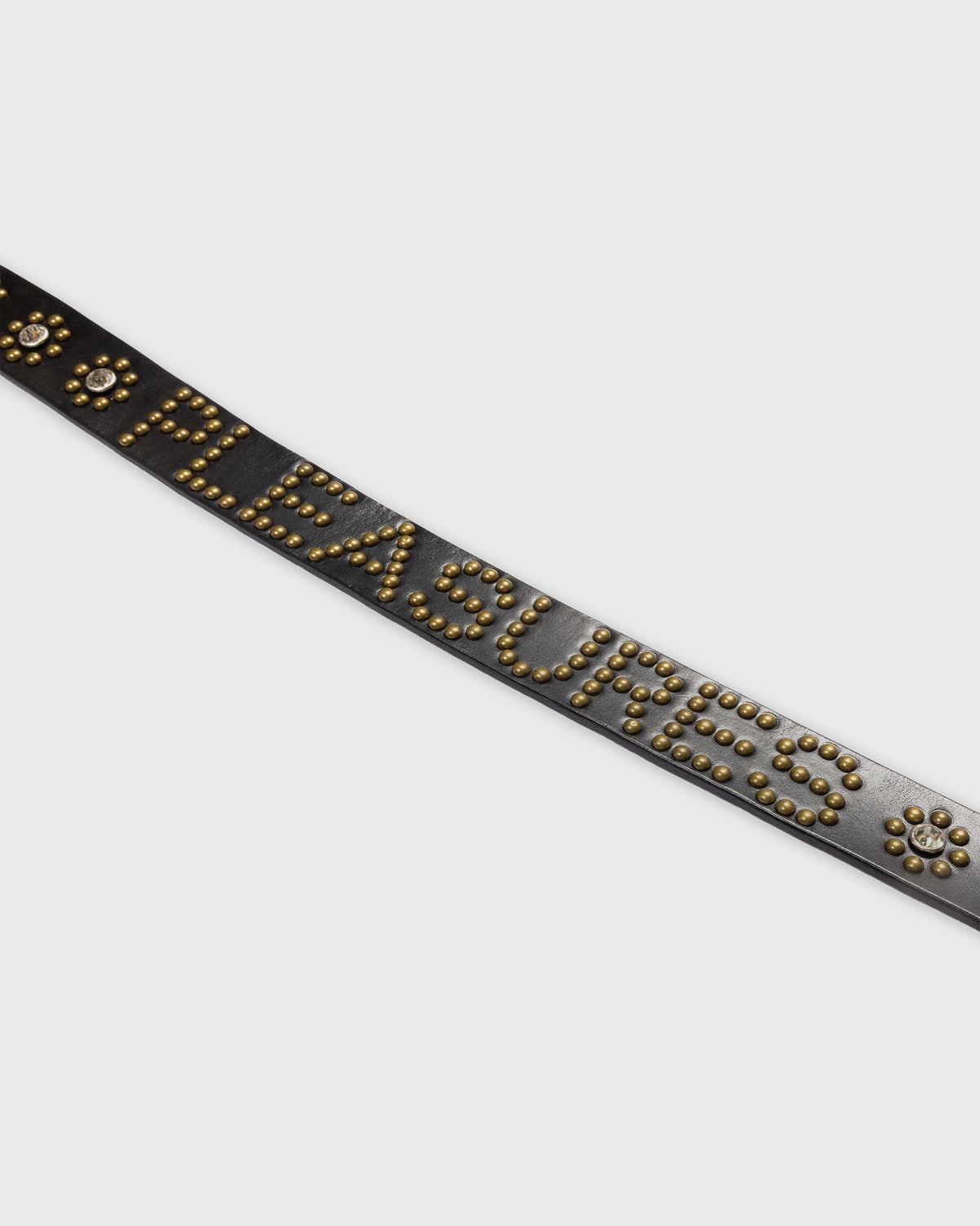 PLEASURES STUDDED BELT