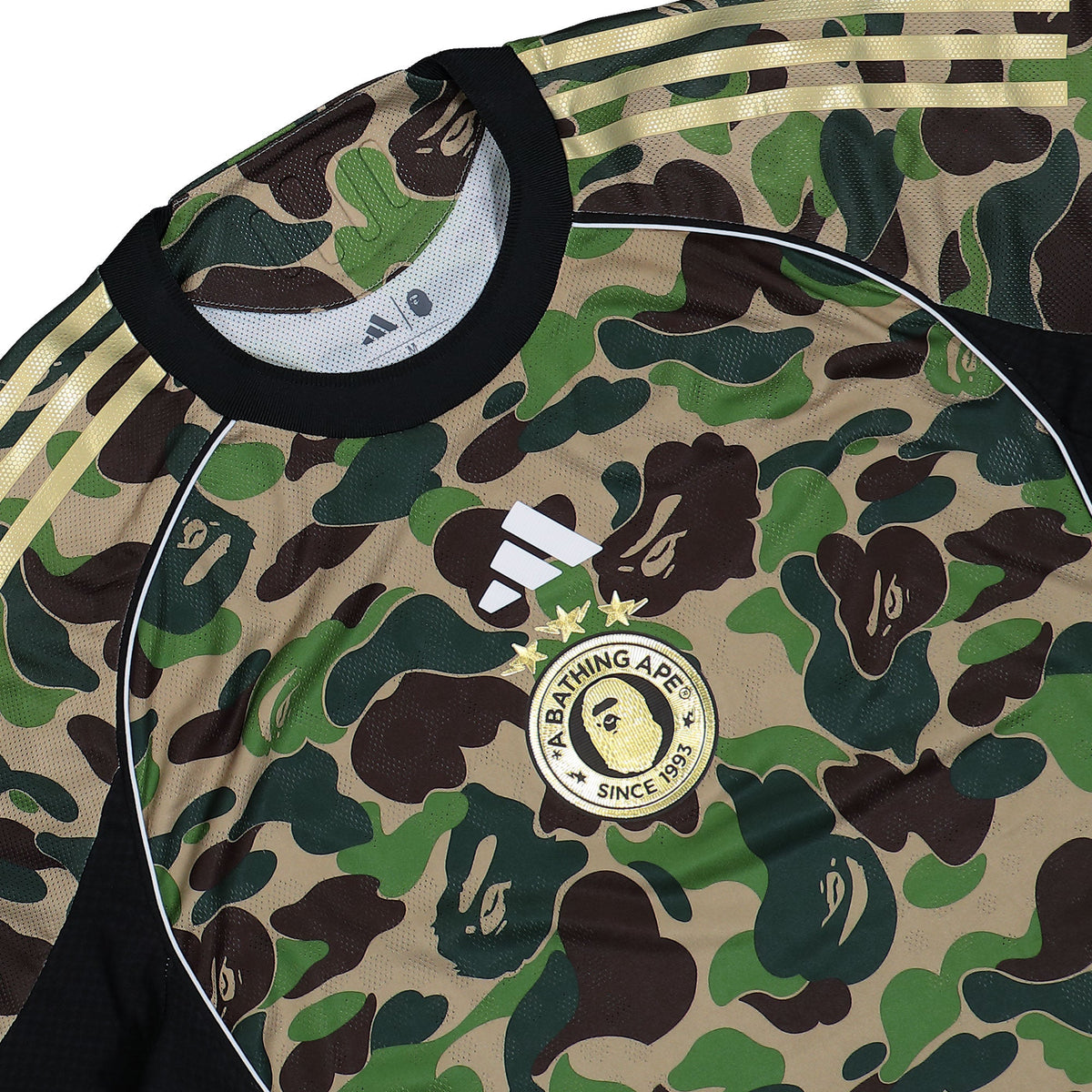 ADIDAS X BAPE FB JERSEY VERTRI GREEN