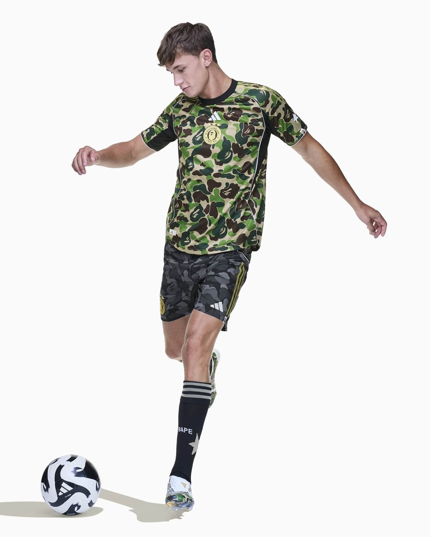 ADIDAS X BAPE FB JERSEY VERTRI GREEN
