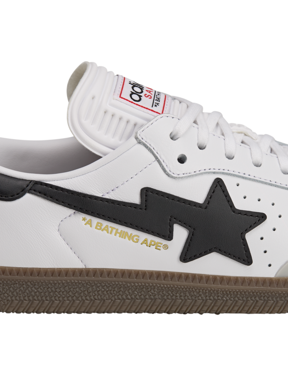 ADIDAS X BAPE SAMBA BAPE WHITE