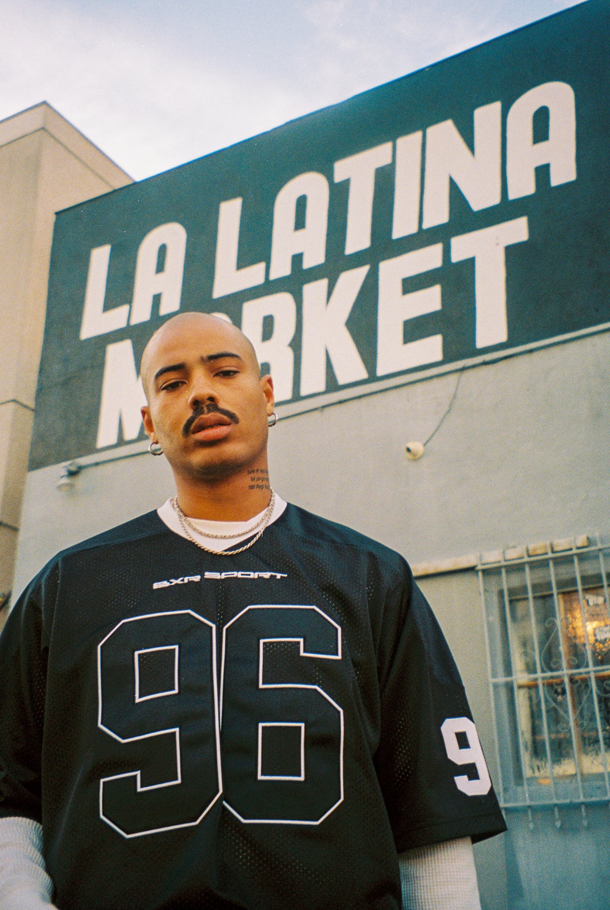 BORN X RAISED BXR SPORT 96 FOOTBALL JERSEY
