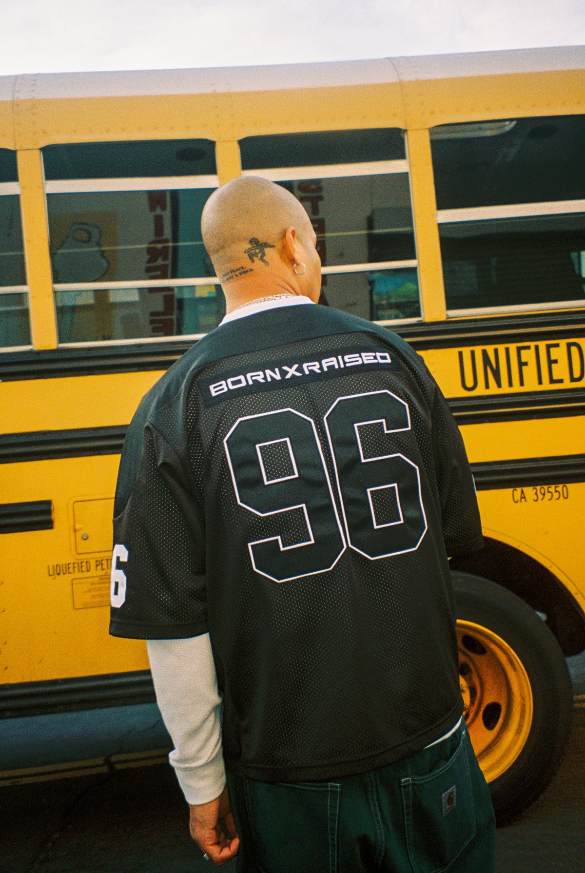 BORN X RAISED BXR SPORT 96 FOOTBALL JERSEY
