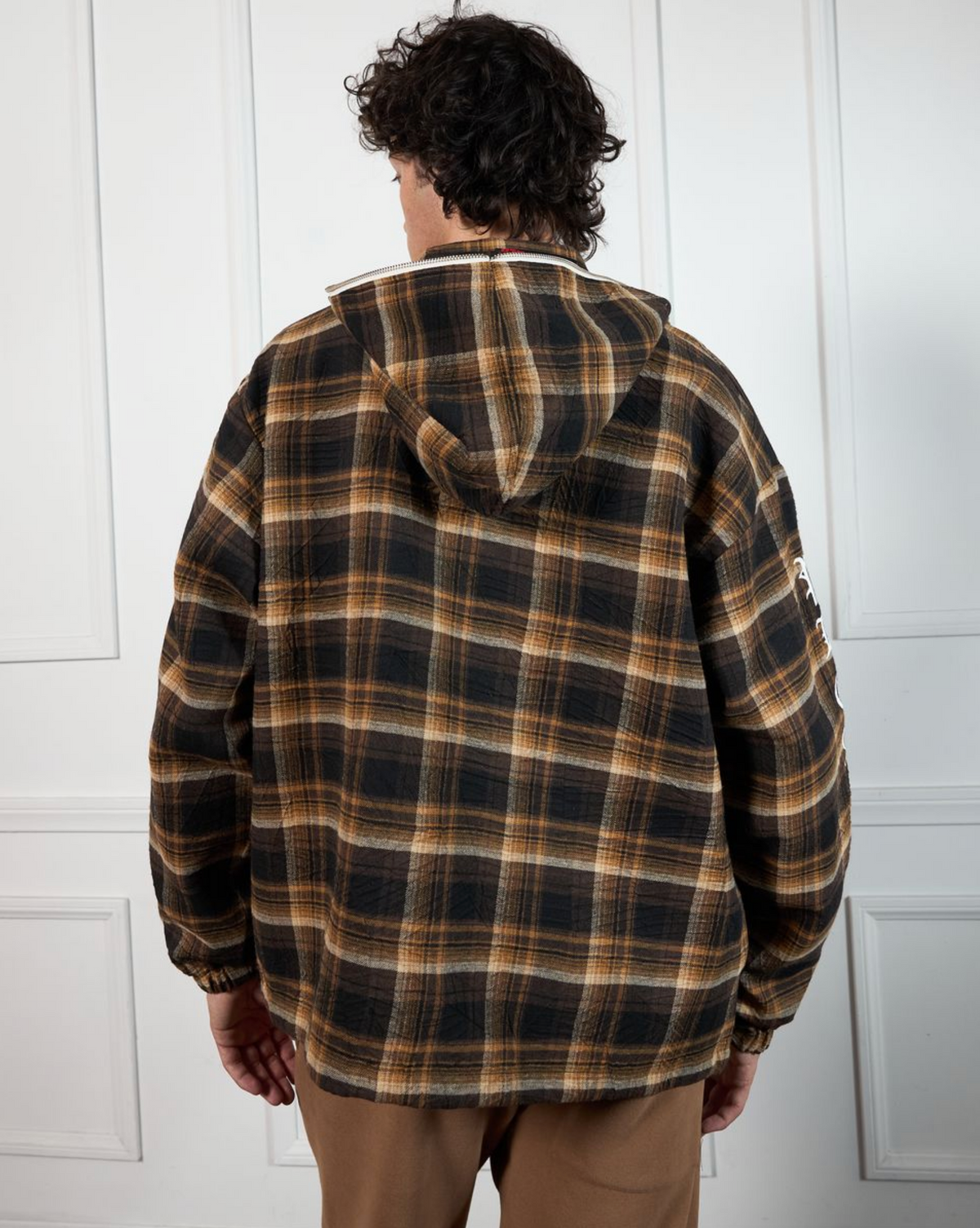 PLEASURES  GROOVE ZIP PONCHO HOODIE