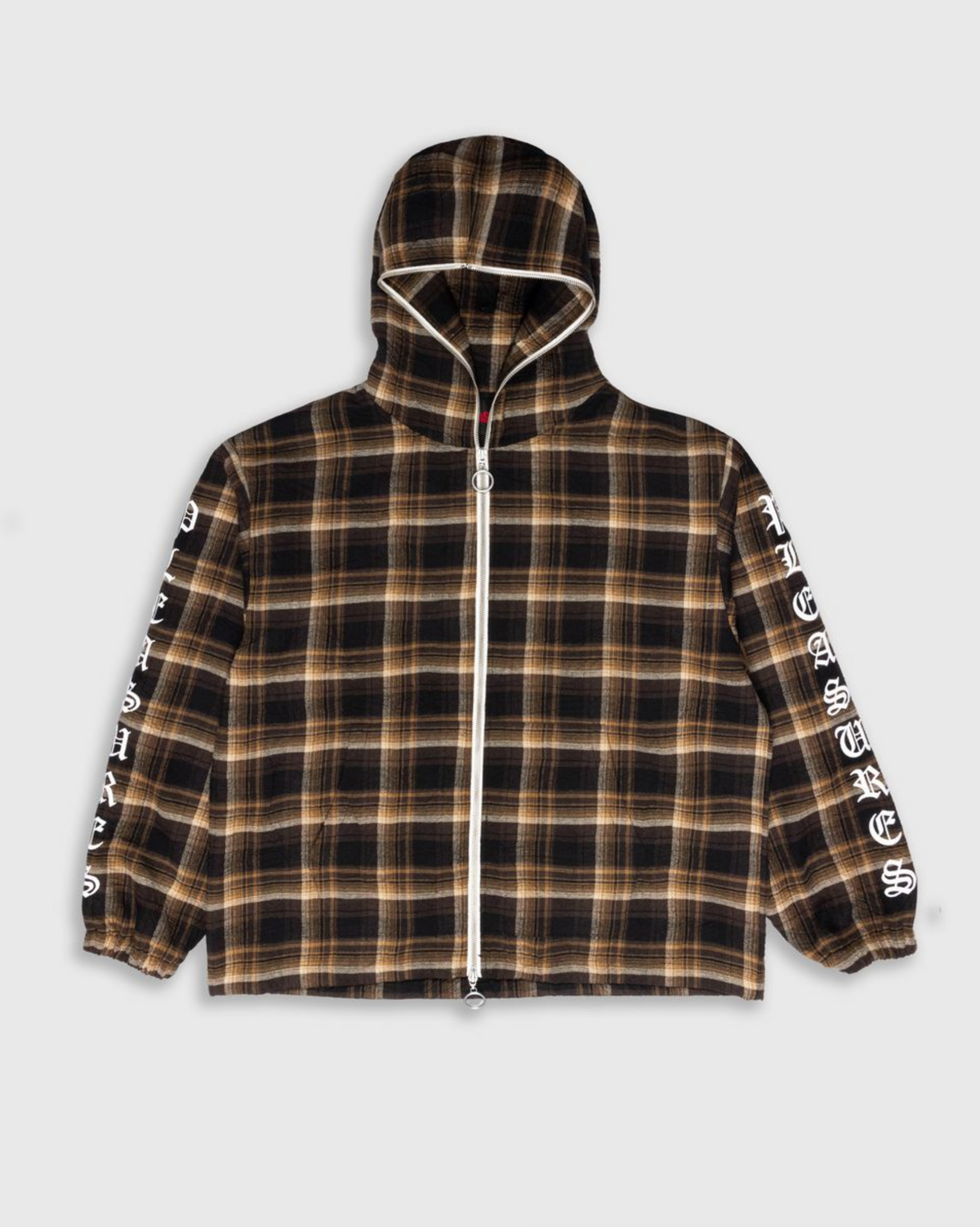 PLEASURES  GROOVE ZIP PONCHO HOODIE