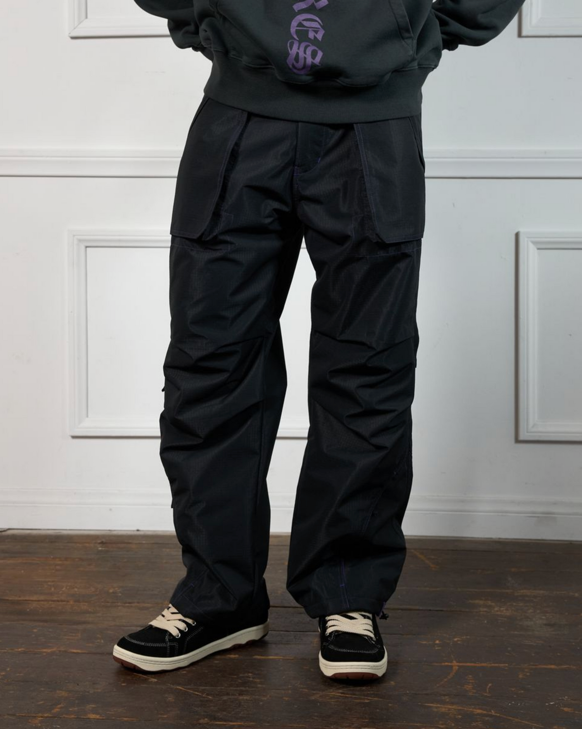 PLEASURES – VELOCITY TACTICAL PANTS BLACK