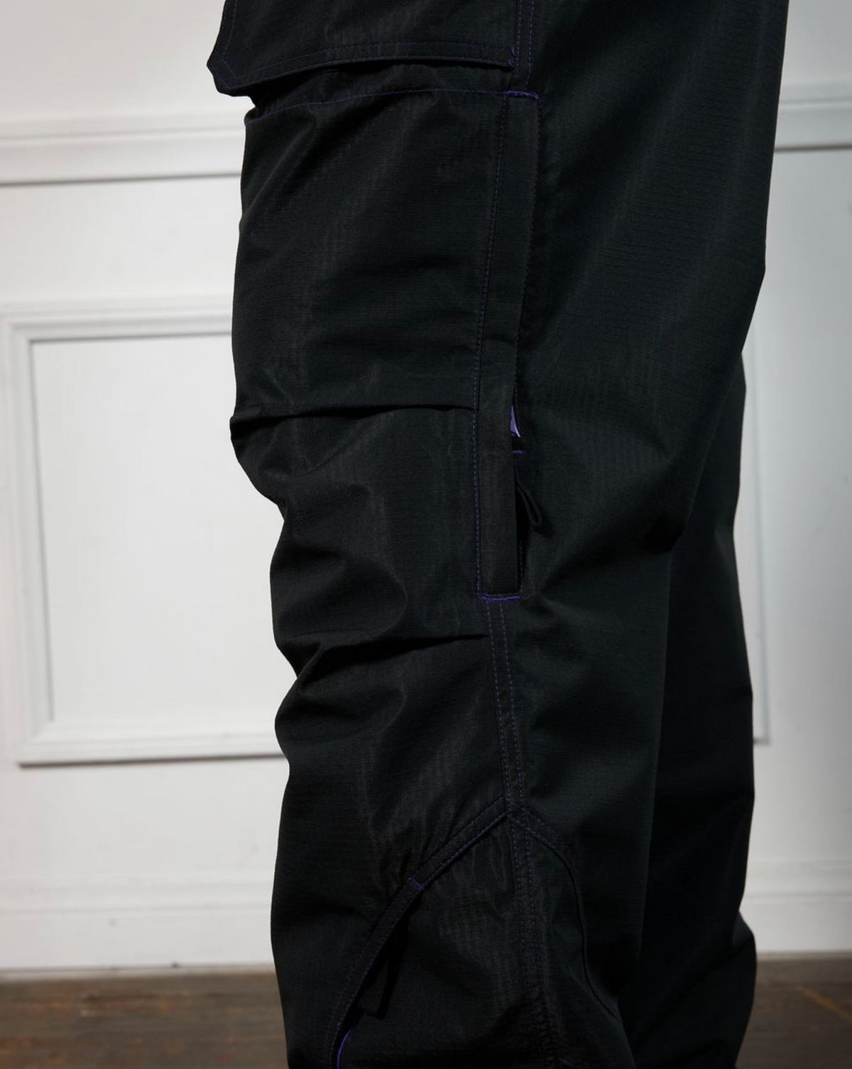 PLEASURES – VELOCITY TACTICAL PANTS BLACK