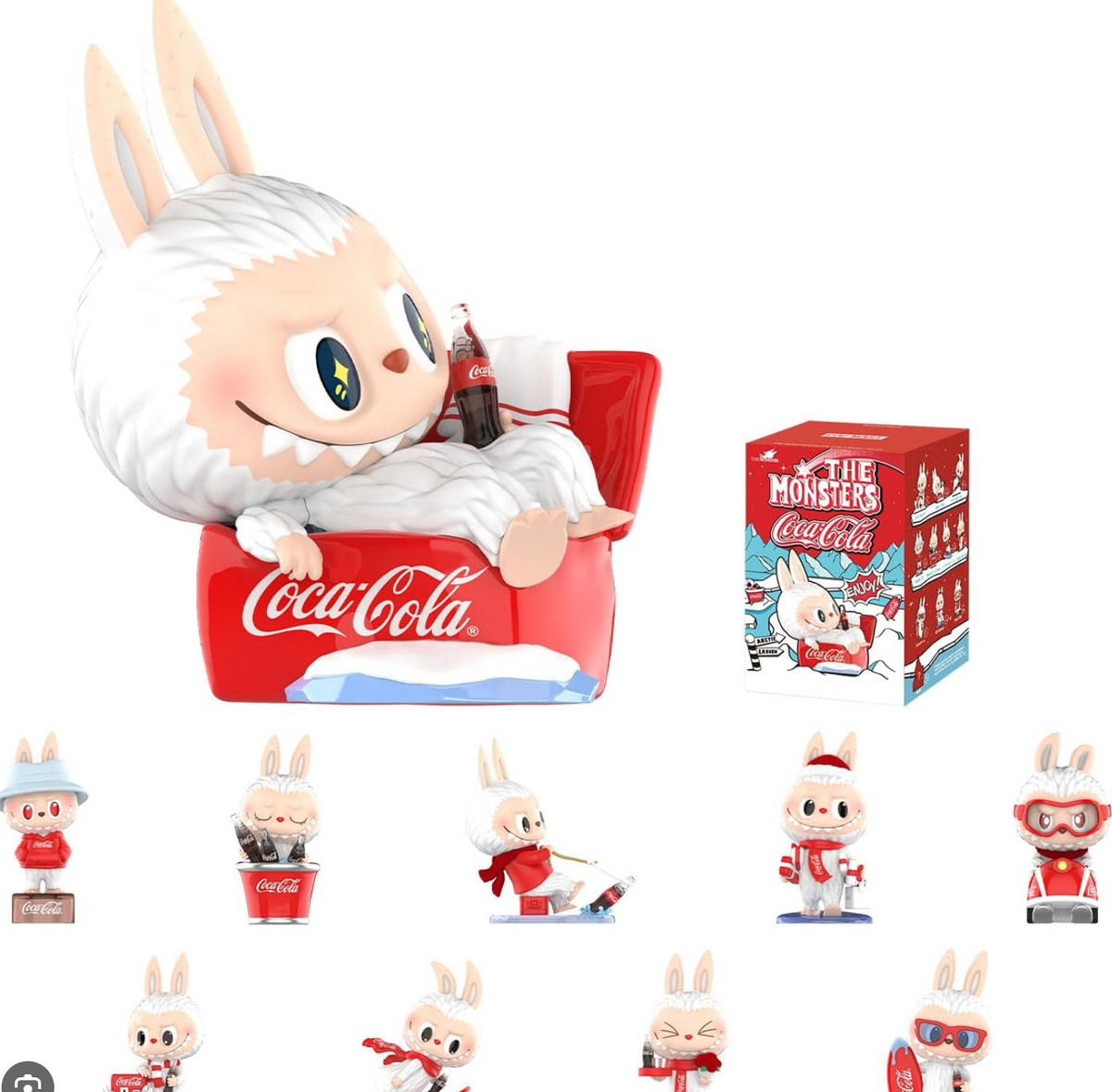 THE MONSTERS LABUBU  X COCA COLA
