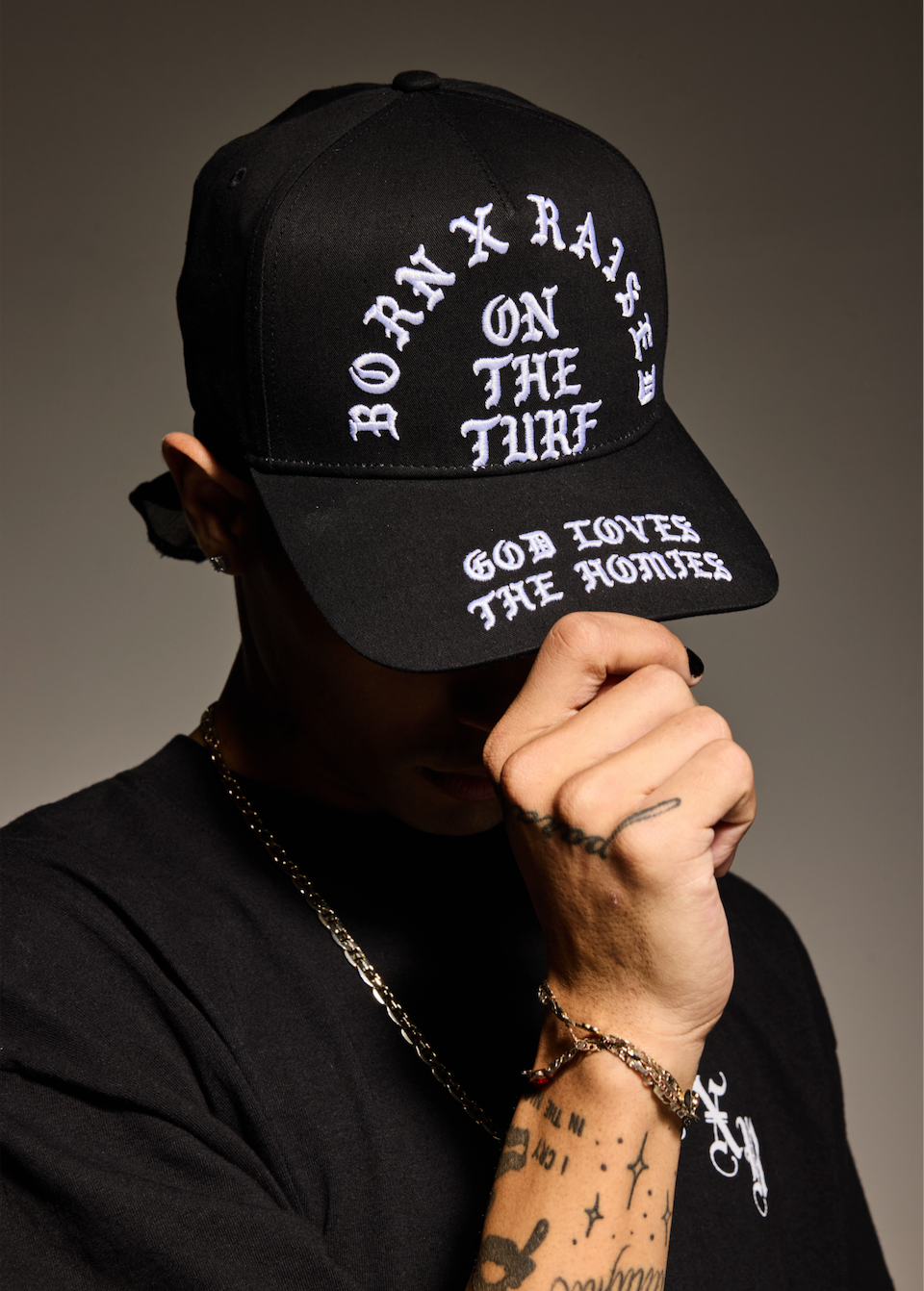 BORN X RAISED THE TOWN SNAPBACK