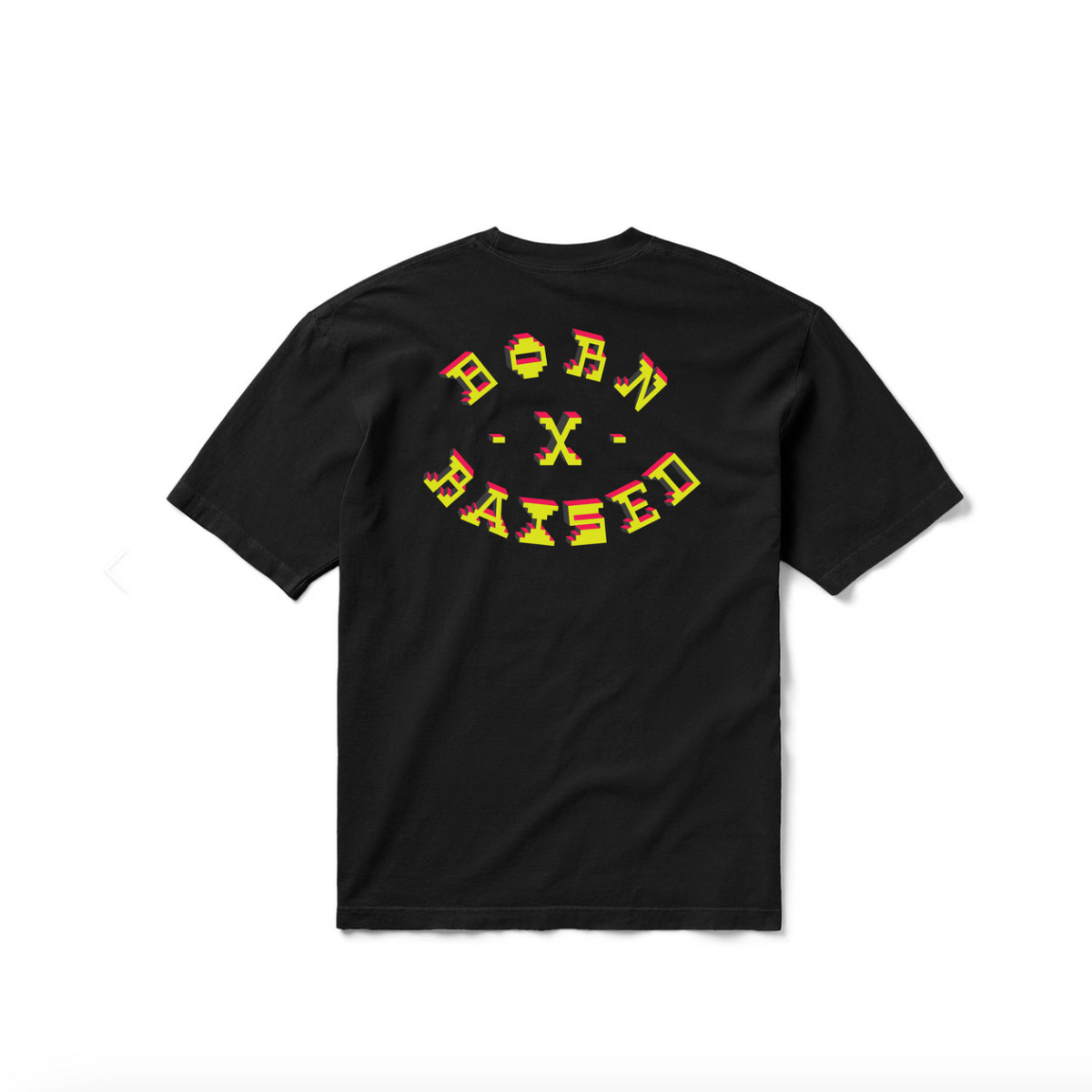 BORN X RAISED APOCALYPTO ROCKER TEE  BLACK