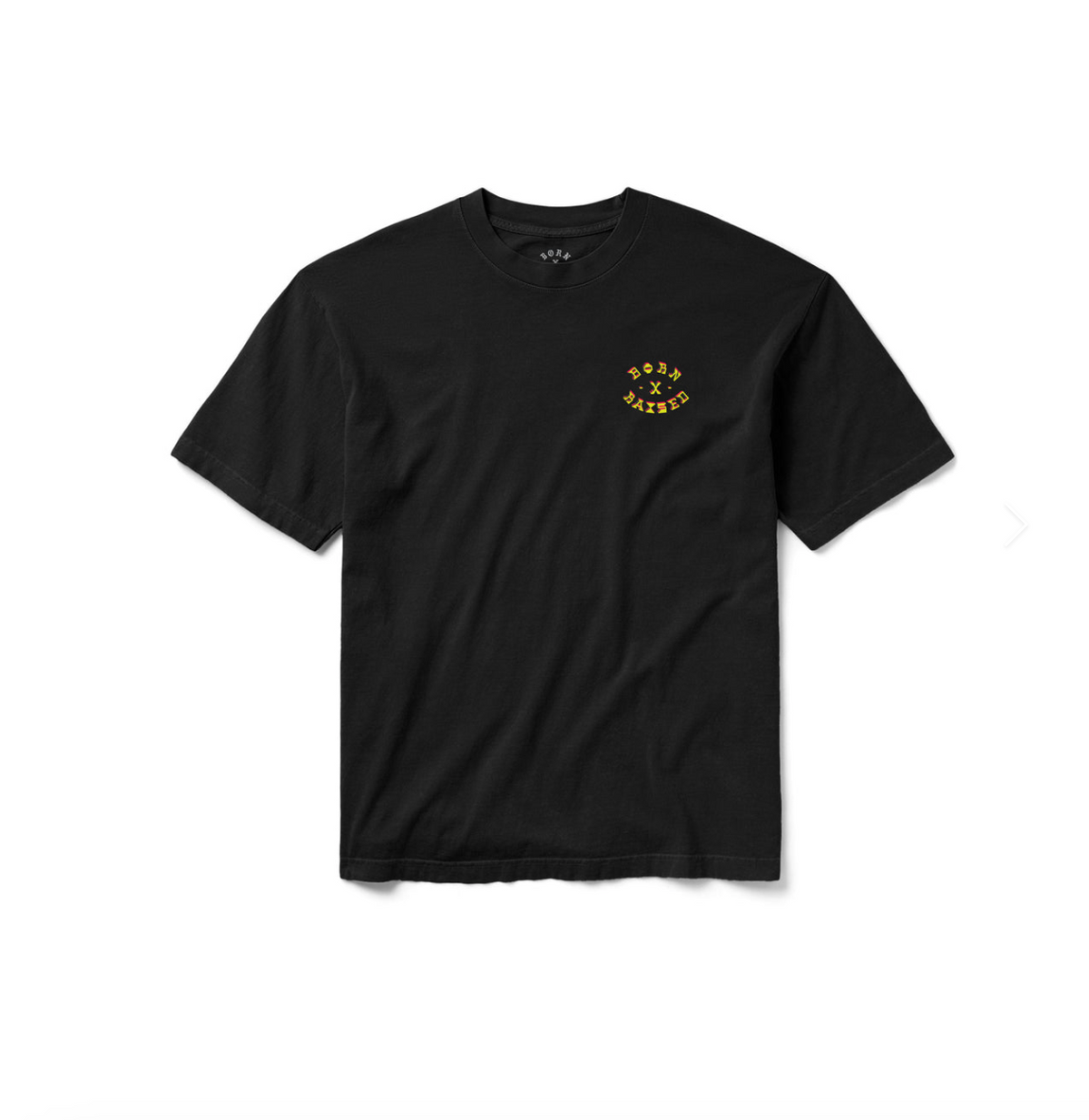 BORN X RAISED APOCALYPTO ROCKER TEE  BLACK