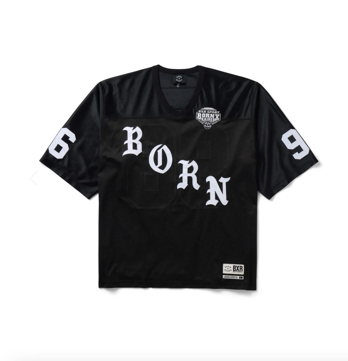 BORN X RAISED PARANOIA FOOTBALL JERSEY