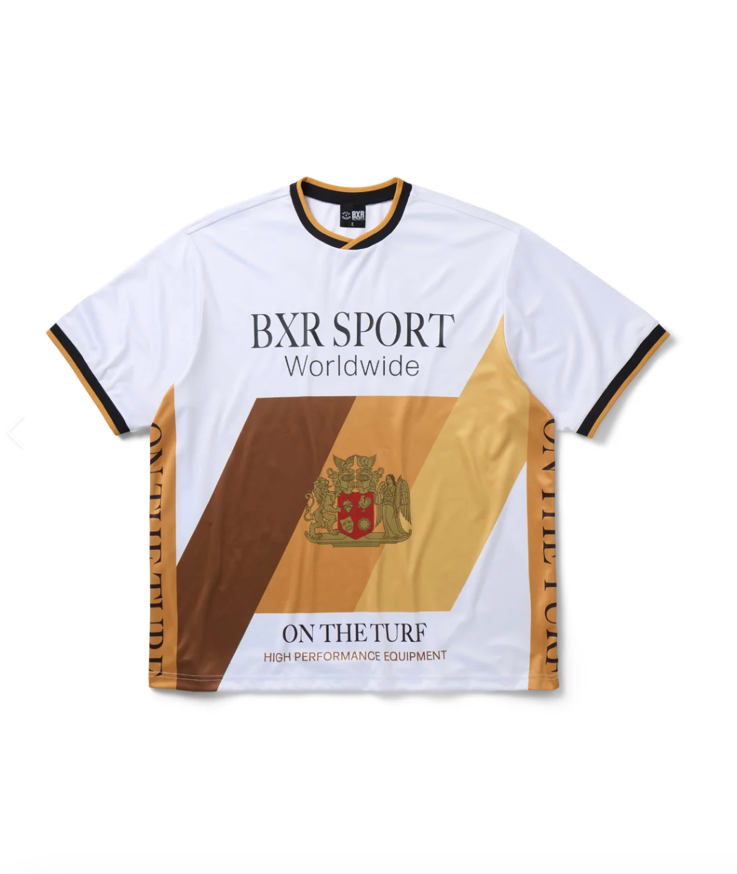 BORN X RAISED CREST SOCCER JERSEY