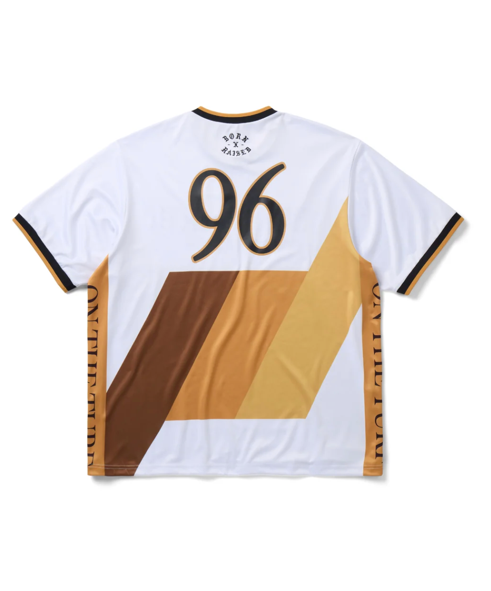 BORN X RAISED CREST SOCCER JERSEY