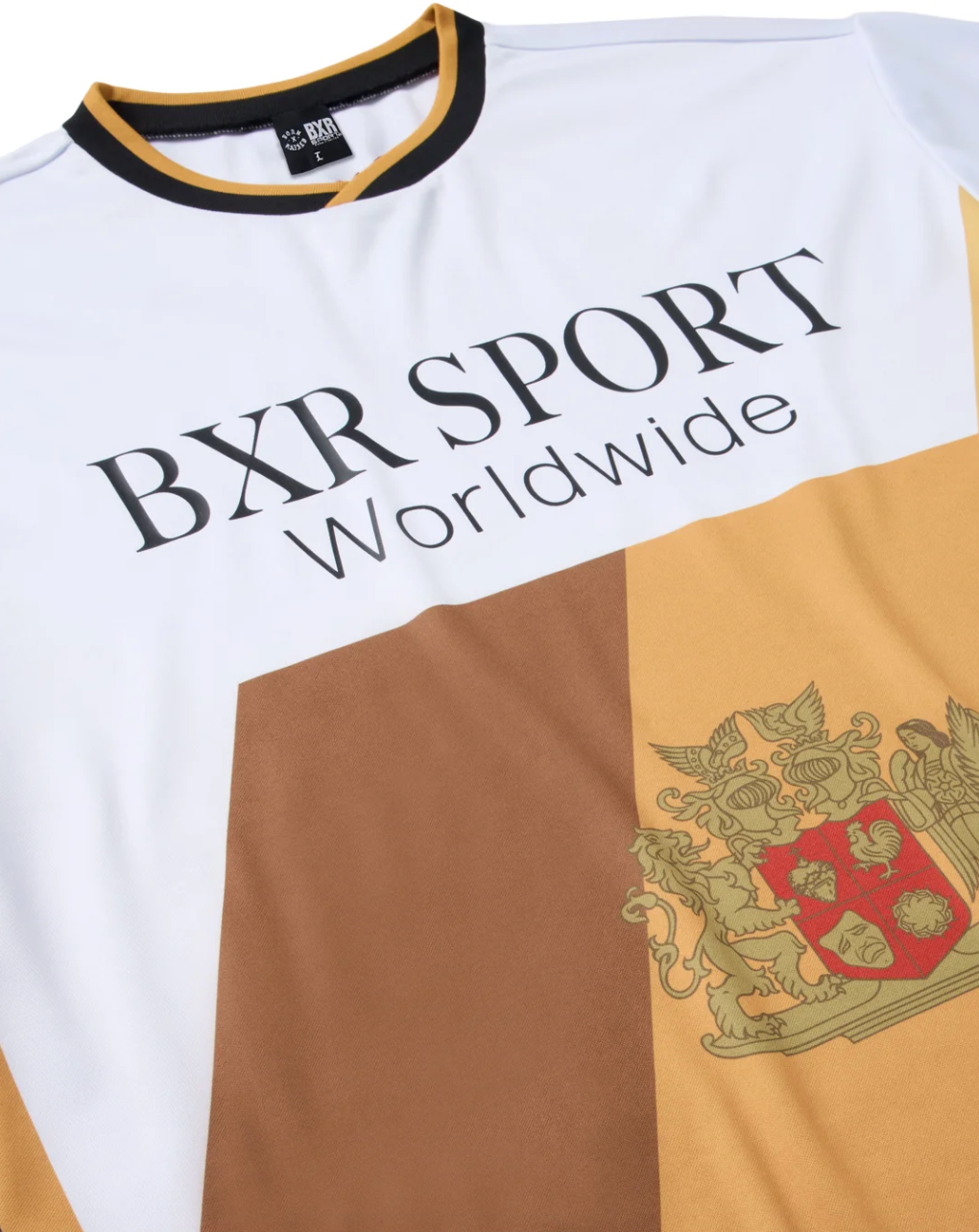 BORN X RAISED CREST SOCCER JERSEY