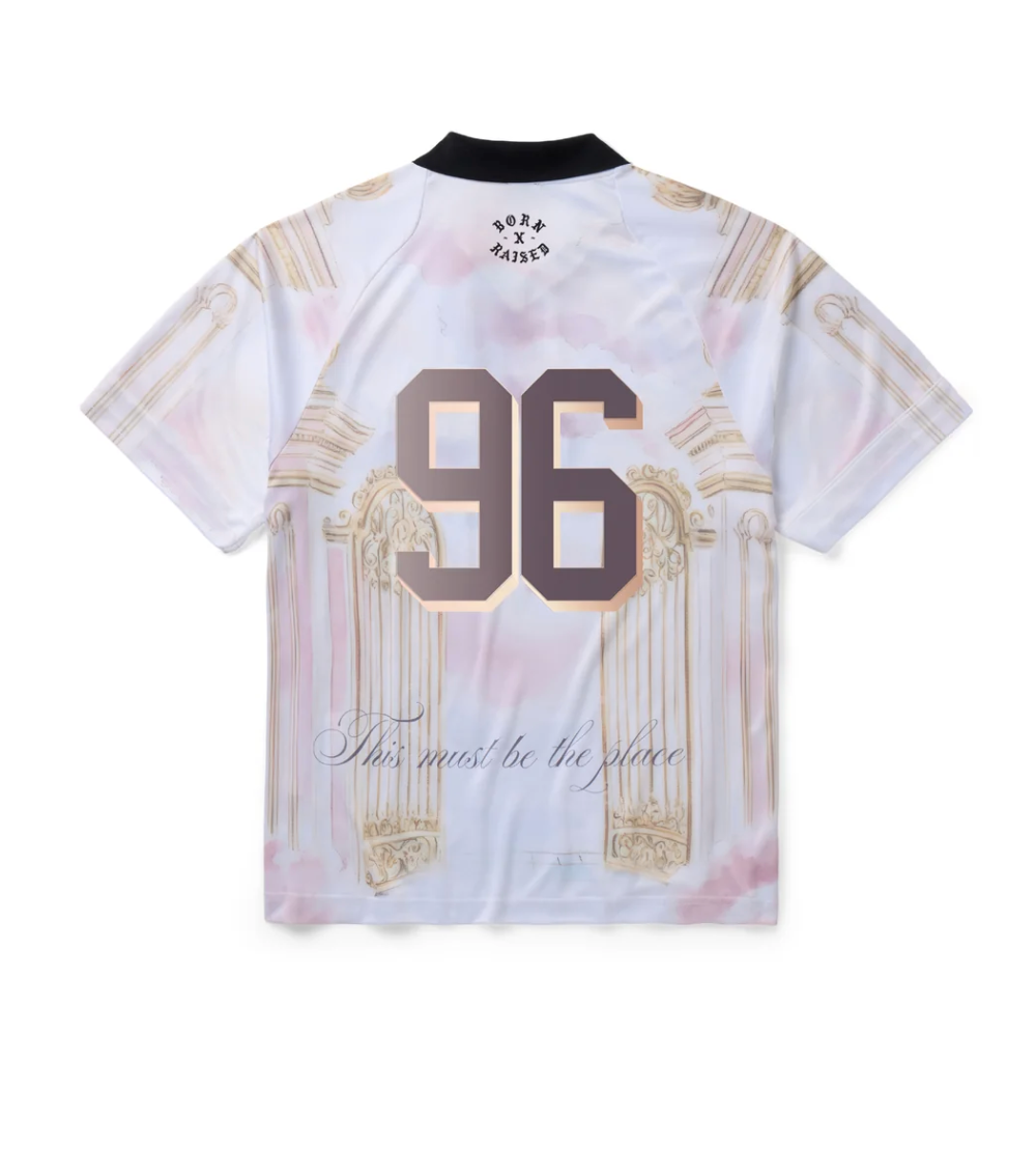 BORN X RAISED HEAVEN SOCCER JERSEY