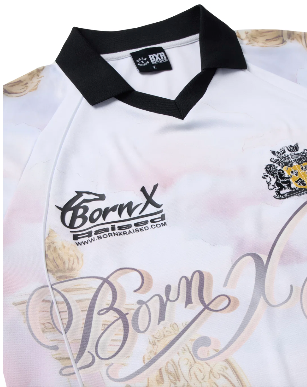 BORN X RAISED HEAVEN SOCCER JERSEY