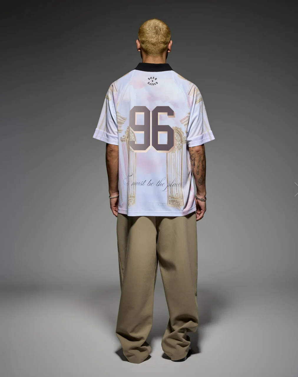 BORN X RAISED HEAVEN SOCCER JERSEY