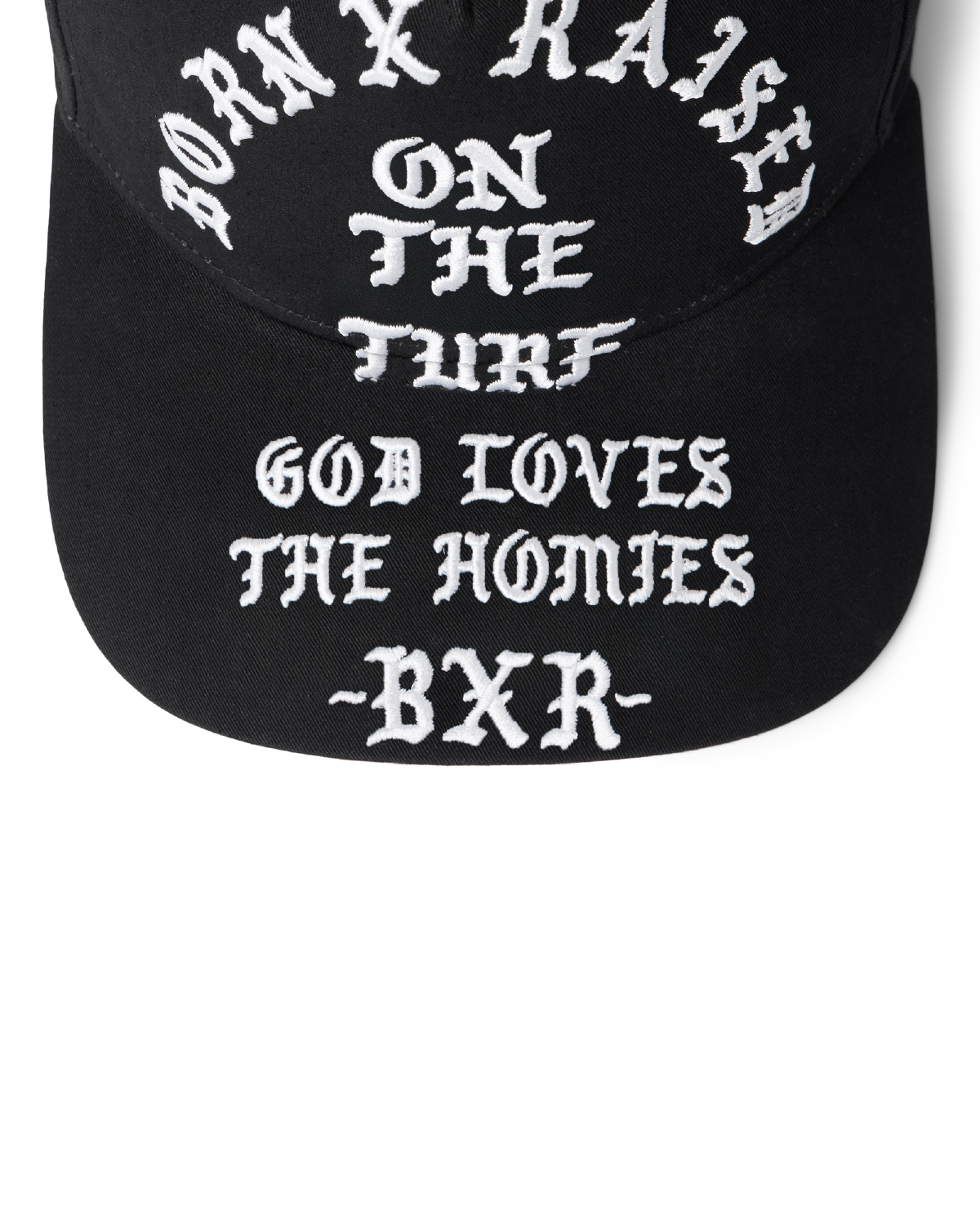 BORN X RAISED THE TOWN SNAPBACK