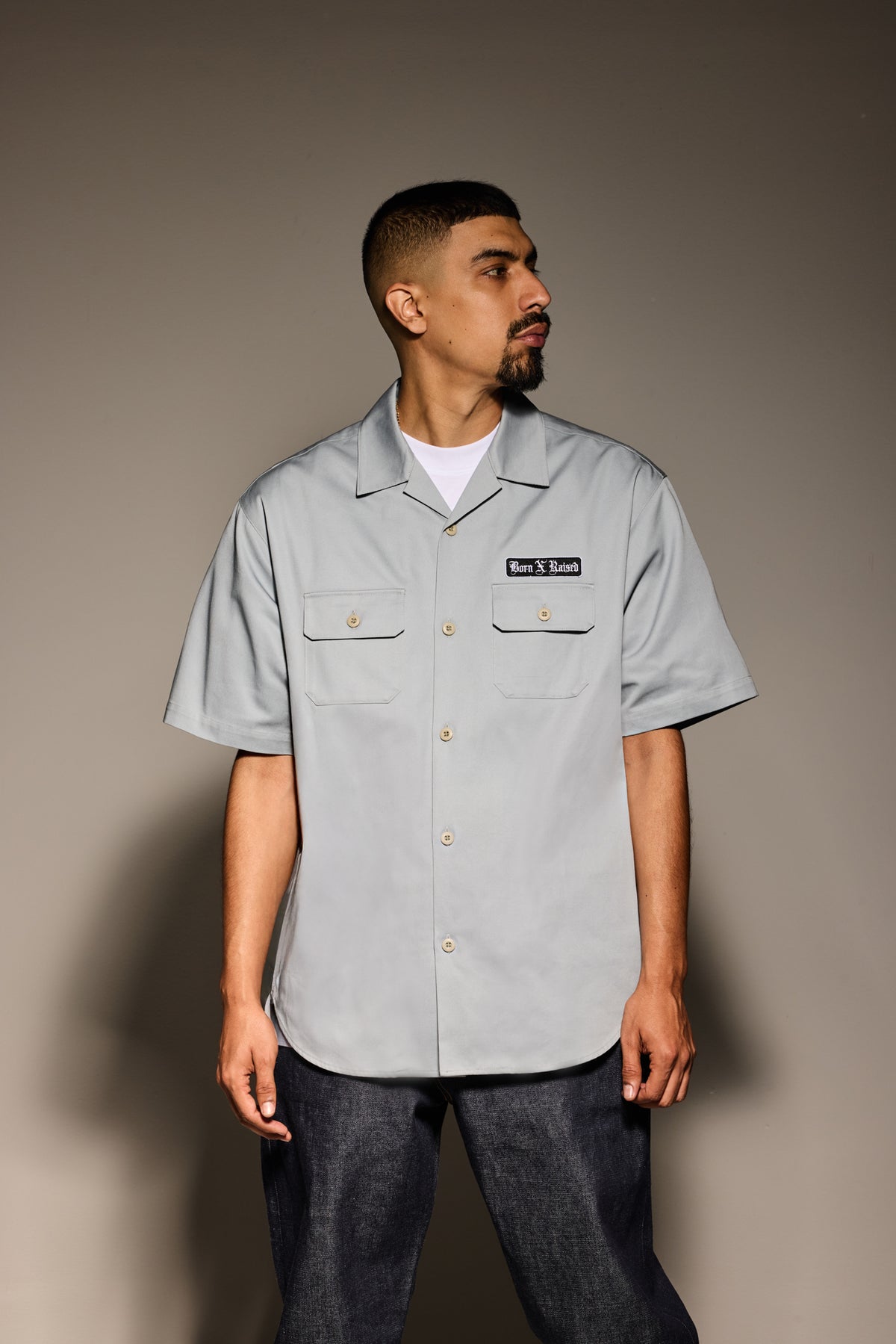 BORN X RAISED HIGH HIGHS &amp; LOW LOWS WORK SHIRT