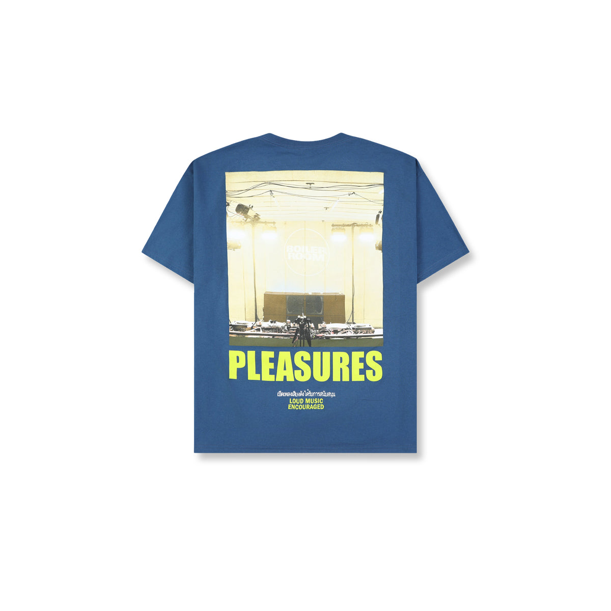 PLEASURES  x BOILER ROOM TURNTABLE T-SHIRT