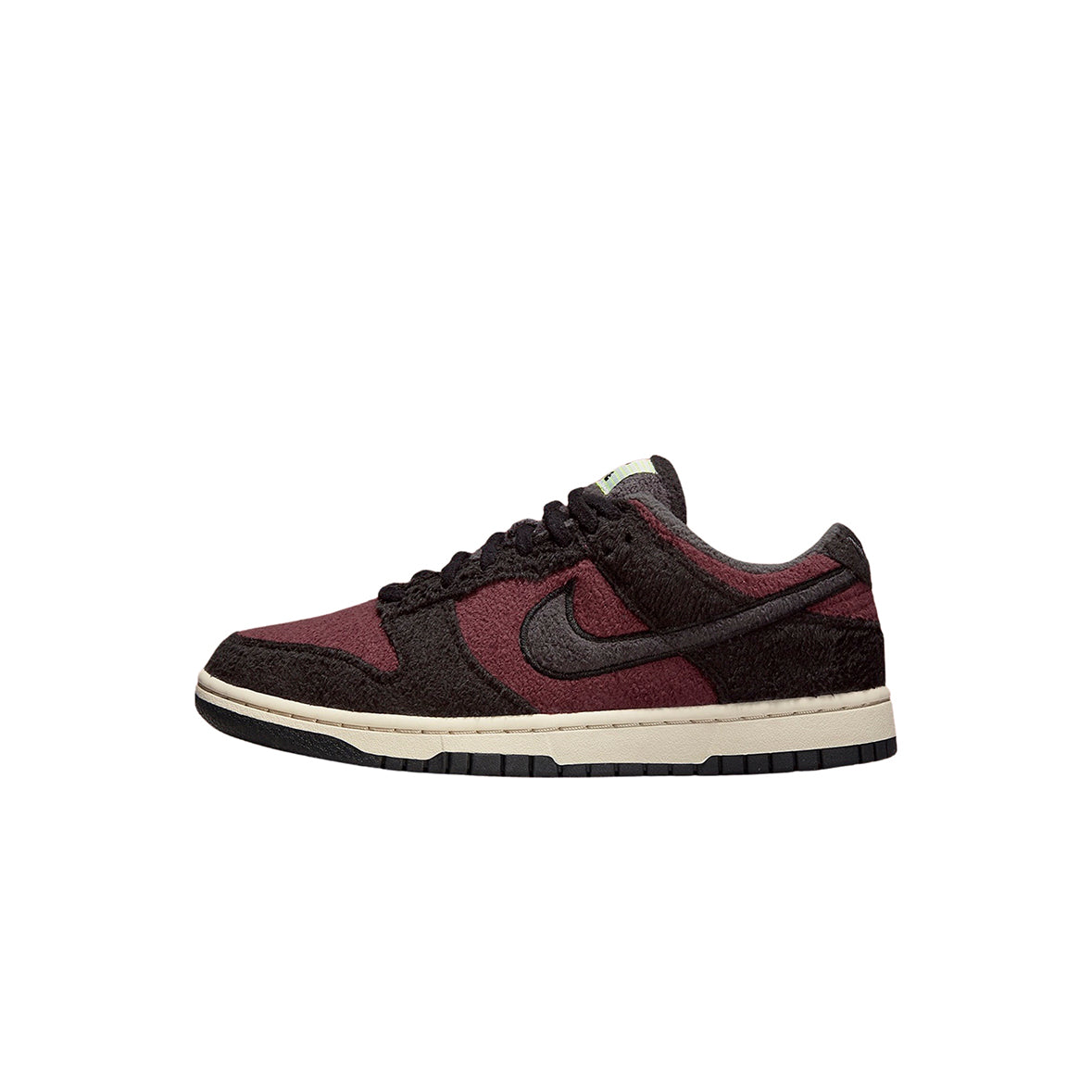 NIKE DUNK LOW SE FLEECE PACK BURGUNDY CRUSH W