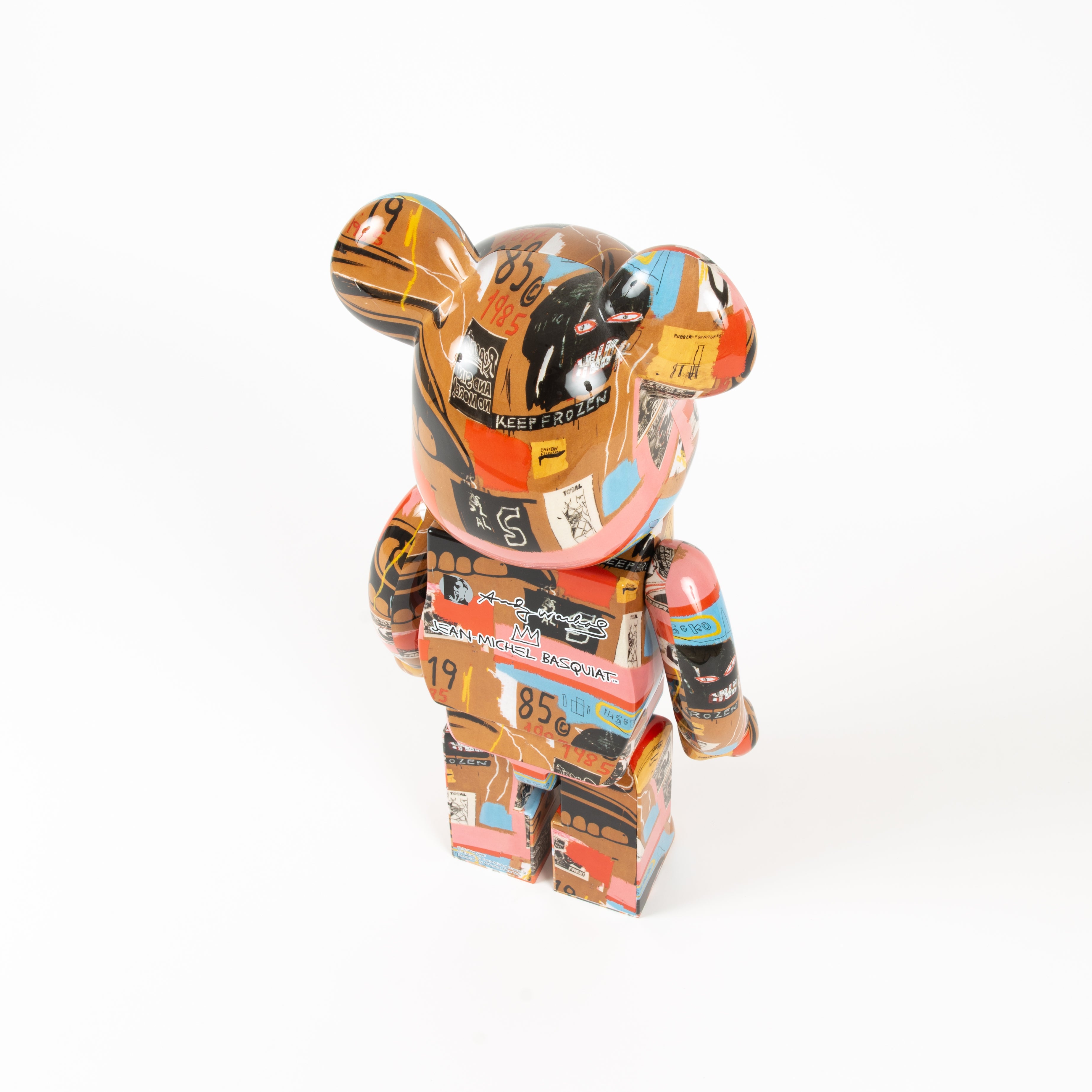 be@rbrick basquiat Andy warhol #2 1000% MEDICOM TOY OFFICIAL
