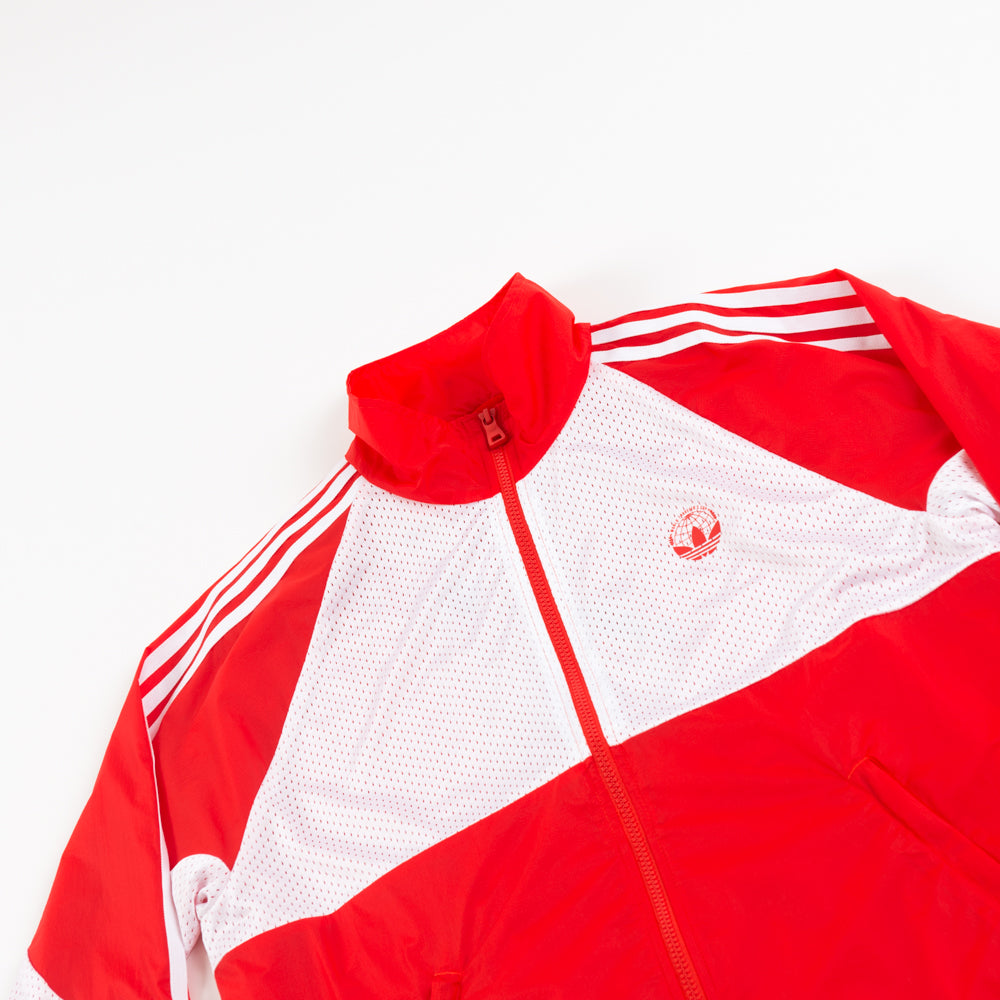 ADIDAS OYSTER JACKET RED