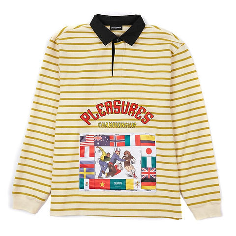 PLEASURES CHAMPIONSHIP RUGBY LONG SLEEVE