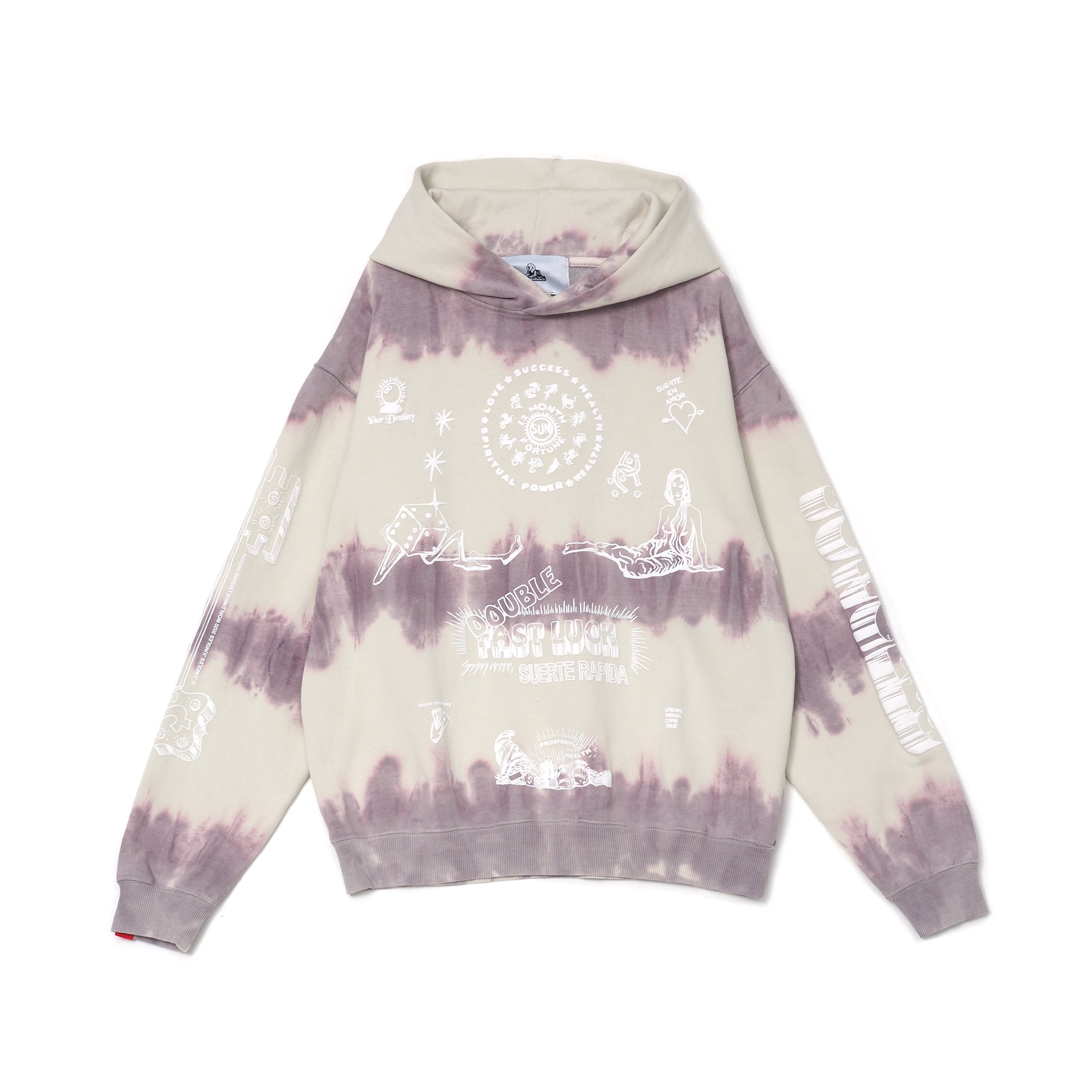 Hoodie Pull And Bear Sudadera Tie Dye Capucha Sudaderas Pull