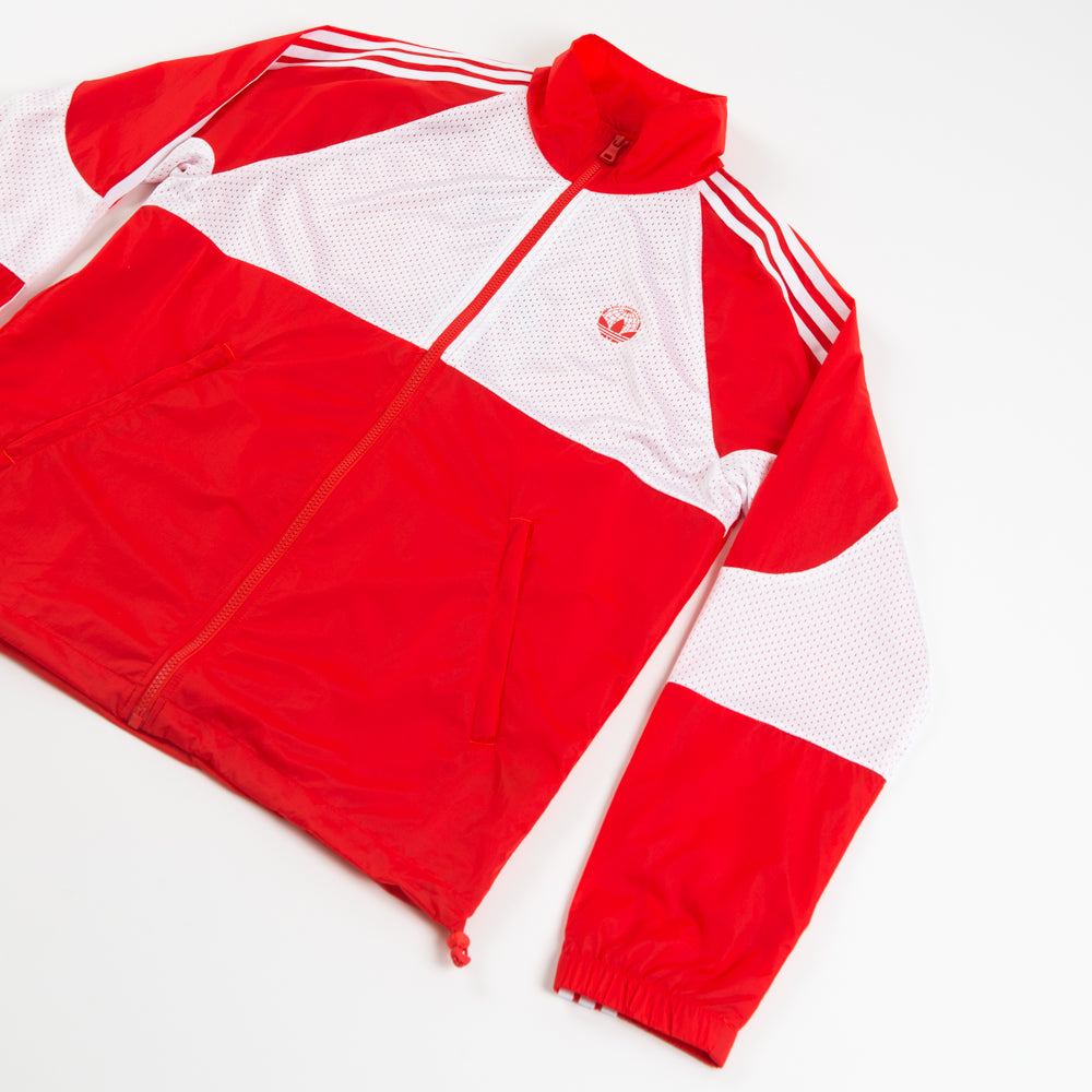 ADIDAS OYSTER JACKET RED